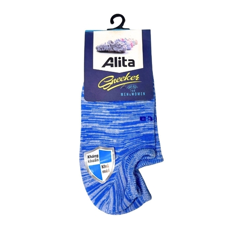 Vớ (tất) lười ALITA thể thao nam nữ cổ thấp 021 - Cotton cao cấp khử mùi, thấm hút, êm ái - Vớ Nam Thành