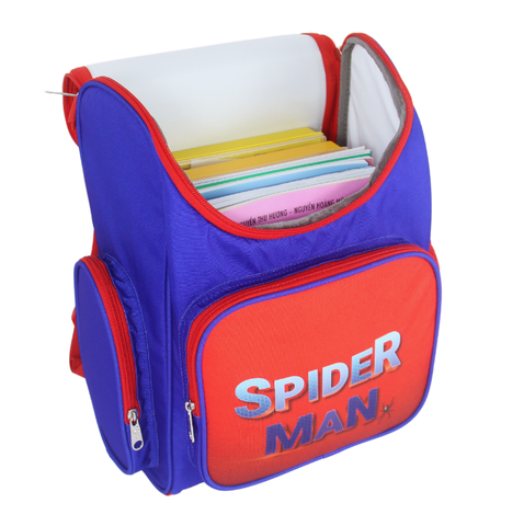 Balo Chống Gù Dành Cho Học Sinh Tiếu Học Lớp 1-3 KAPI Spider Man