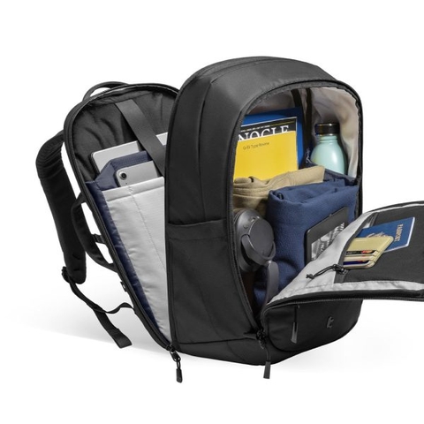 Balo TOMTOC UrbanEX - T77 Backpack cho laptop 16 inch / tablet 13 inch - Mở 180 độ, kháng nước, có đai vali