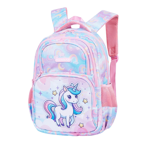 Balo chống gù siêu nhẹ STARGO Wiggy / Lolly cho bé gái học sinh tiểu học lớp 3 4 5 - Đứng form, cài trợ lực