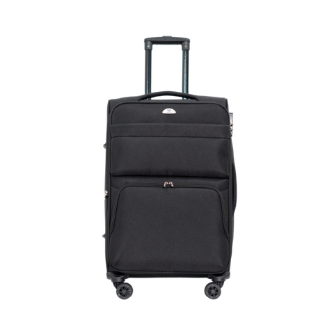 Vali kéo vải HÙNG PHÁT 026 size cabin xách tay 20 inch - Trượt nước, nới rộng tăng 25% dung tích, khóa 3 số