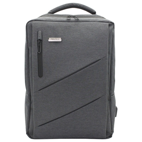 Balo laptop 15.6 inch OMASKA 1122 có cổng sạc USB, đa năng - Thanh lịch, chống thấm hiệu quả - BH Dài Hạn