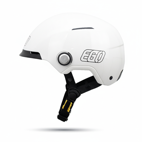 Mũ bảo hiểm 1/2 đầu EGO E-22 không kính - MBH nửa đầu cứng cáp, thoáng khí, có núm tăng chỉnh size linh hoạt