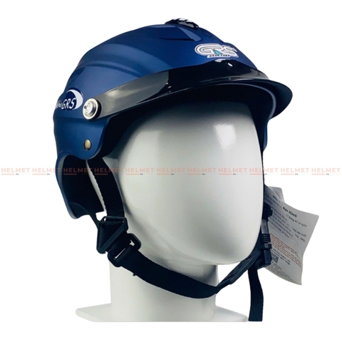 Mũ bảo hiểm 1/2 đầu GRS A760 nhám không kính – Siêu Nhẹ, Cực Êm, Chống Trầy