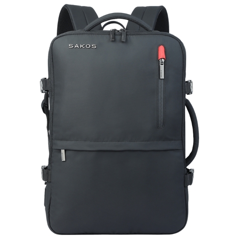 Balo Du Lịch Laptop 15.6 Inch SAKOS PLENA Có Thể Mở Rộng - BH Dài Hạn