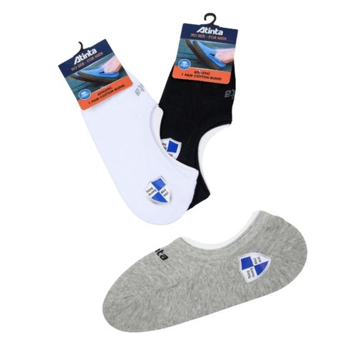Vớ (tất) lười / vớ tàng hình nam ATINTA 018 - Cotton mỏng nhẹ, khử mùi hiệu quả - Vớ Nam Thành