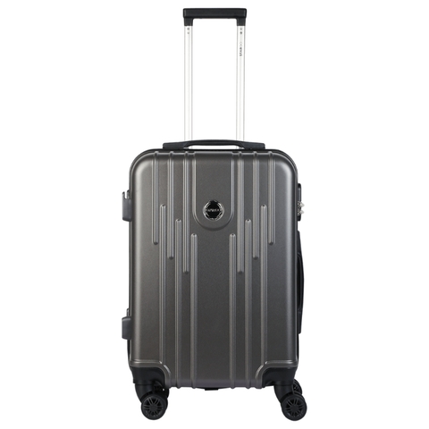 Vali kéo nhựa STARGO Brillant size M ký gửi 24 inch, khóa 3 số, có móc treo, vách ngăn chống đổ, đai chữ X