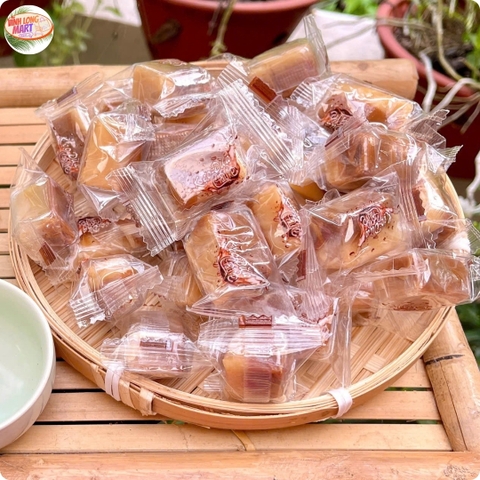 Kẹo dừa cafe ít đường - Đặc sản Bến Tre - Béo vị dừa - Thơm mùi cafe