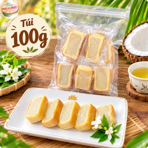 Bánh xà làm dừa