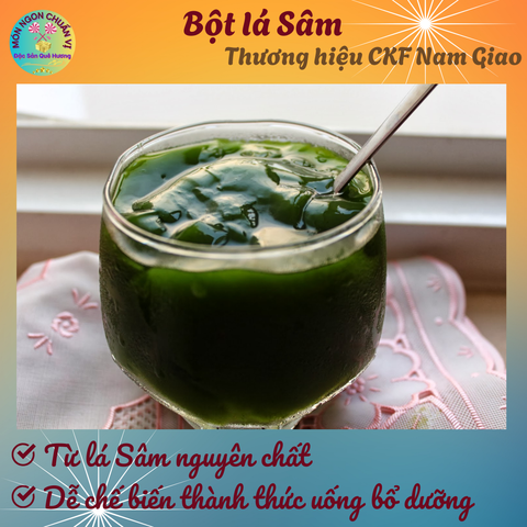 Bột lá sâm CKF Nam Giao - Dùng để tự pha chế thạch sương sâm