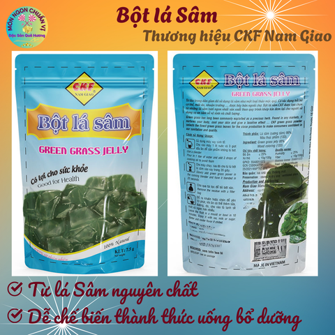 Bột lá sâm CKF Nam Giao - Dùng để tự pha chế thạch sương sâm
