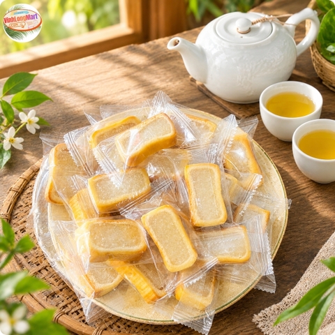 Bánh xà làm dừa