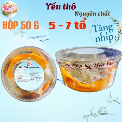 Yến thô nguyên chất - Tặng nhíp - Giá gốc từ nhà yến - Tổ ~ 8-10g