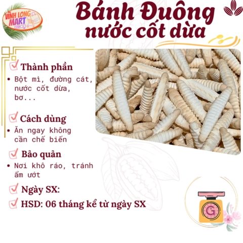 Bánh Đuông Dừa Bến Tre – Giòn Tan, Béo Thơm, Chuẩn Vị Tuổi Thơ