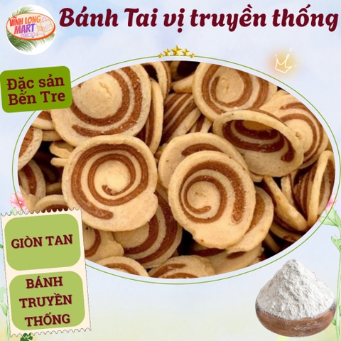 Bánh Tai heo nhí - Vị truyền thống – Giòn thơm, đậm vị tuổi thơ