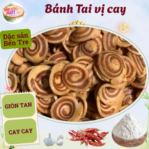 Bánh Tai Heo Nhí - Vị Cay – Giòn Rụm, Béo Thơm Đậm Vị