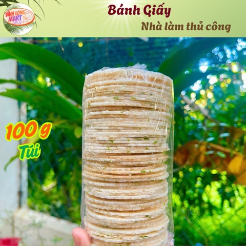 Bánh giấy tuổi thơ - Nhà làm thủ công - Béo vị nước cốt dừa Bến Tre
