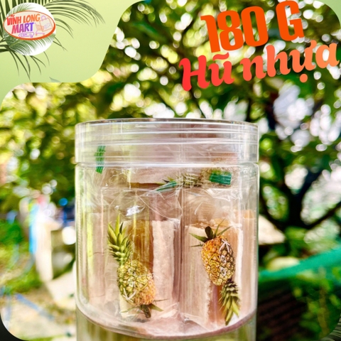 Kẹo Khóm Dừa non - Ít đường, chua chua, ngọt ngot, ăn vặt lạ miệng