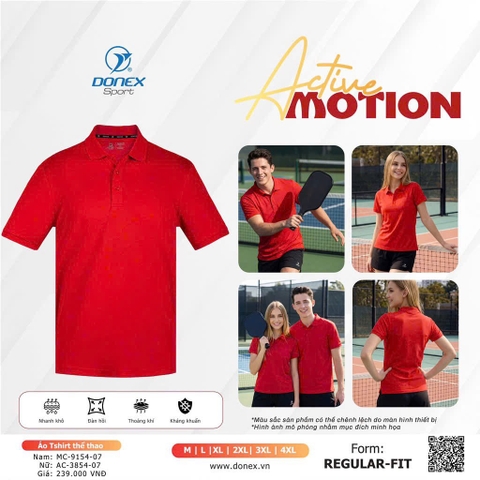 ÁO THỂ THAO NỮ DONEX AC-385407