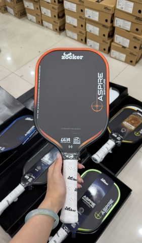 VỢT PICKLEBALL ZOCKER ASPIRE SIGNATURE ASP26-2MV 16MM