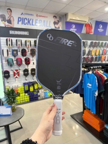 Vợt Pickleball Wika QD FIRE màu Silver