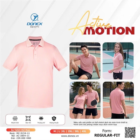 ÁO THỂ THAO NỮ DONEX AC-385411