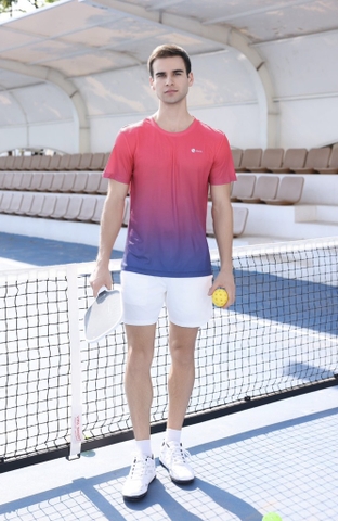 Áo T-shirt Nam Ombre LV25S04M224 - ĐỎ