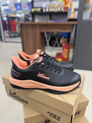 GIÀY PICKLEBALL ZOCKER  APEX PRO ZPS-AP0126  ĐEN CAM