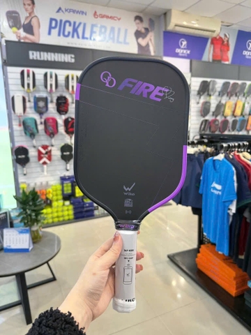 Vợt Pickleball Wika QD FIRE màu Tím