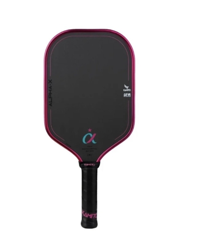 Vợt Pickleball Kamito Alpha-X (16mm) Xanh Ngọc - Hồng