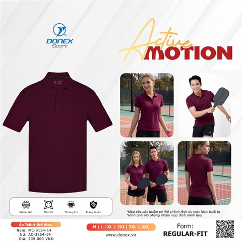 ÁO THỂ THAO NỮ DONEX AC-385414