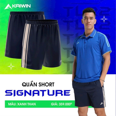 Quần Short Signature Nam Kaiwin