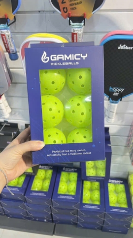 Hộp 6 bóng thi đấu Pickleball Gamicy