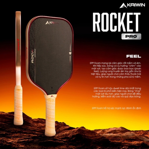 VỢT PICKLEBALL KAIWIN ROCKET PRO 16MM