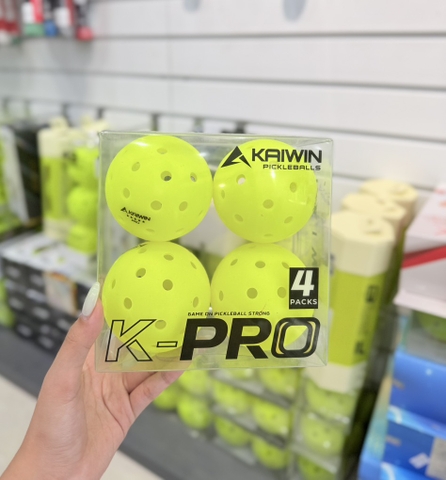 Bóng thi đấu Kaiwin - Pro (Hộp 4 quả)