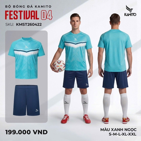 BỘ BÓNG ĐÁ KAMITO FESTIVAL 04 KMST260422