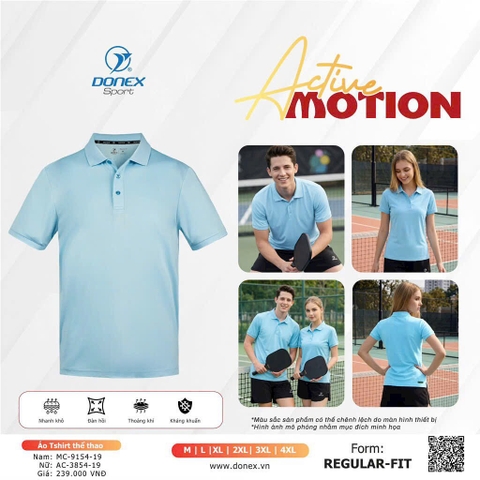 ÁO THỂ THAO NỮ DONEX AC-385419