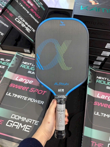 Vợt Pickleball Kamito Alpha 2 (16mm) Xanh Dương