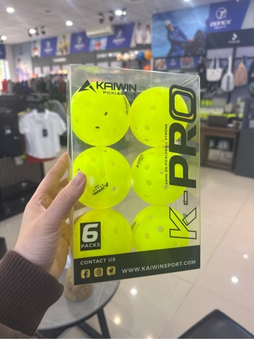 Bóng thi đấu Kaiwin - Pro (Hộp 6 quả)