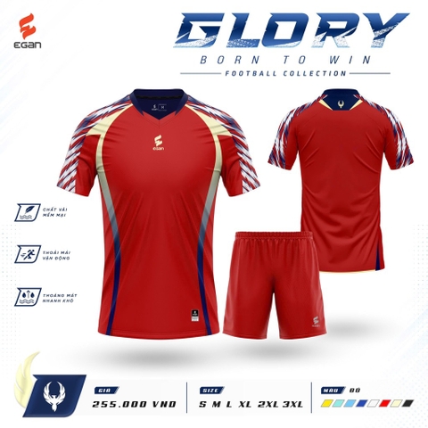 BỘ BÓNG ĐÁ EGAN GLORY - ĐỎ