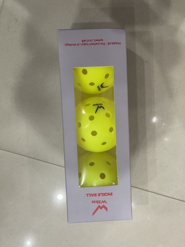 Bóng pickleball Wika tập luyện W40L