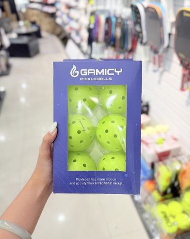 Hộp 6 bóng thi đấu Pickleball Gamicy