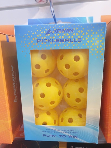 HỘP 06 BÓNG TẬP LUYỆN PICKLEBALL PK26L INDOOR KAIWIN