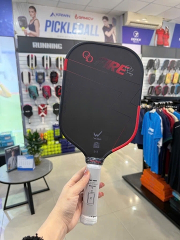 Vợt pickleball Wika Bao Fire màu đỏ