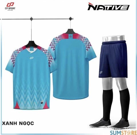 BỘ BÓNG ĐÁ CP NATIVE - XANH NGỌC