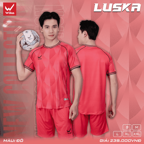 BỘ CẦU THỦ WIKA LUSKA MÀU HỒNG
