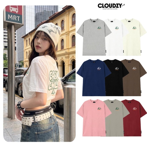 [NEW] Áo thun oversize CLOUDZY in lưng Chill 100% cotton 250gsm áo phông form rộng nam nữ unisex local brand CABIN