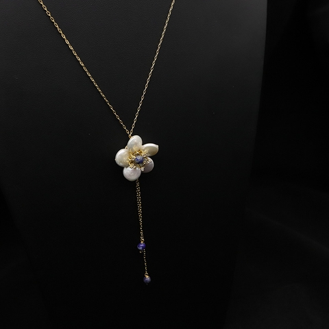 33 -*Dây chuyền dài hoa 5 cánh DÀI