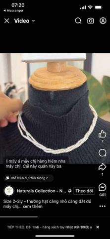 dây chuyền 3 sợi sz 2-3li