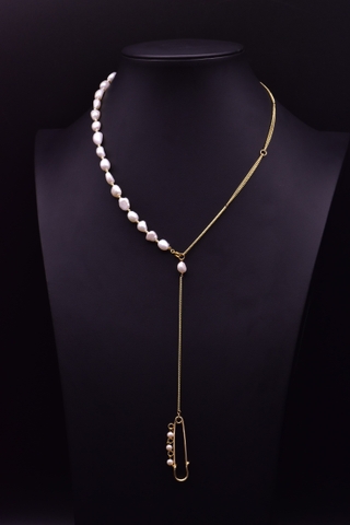 077 -*Dây chuyền móc cài áo